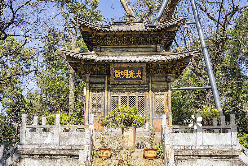 中国云南昆明金殿图片素材