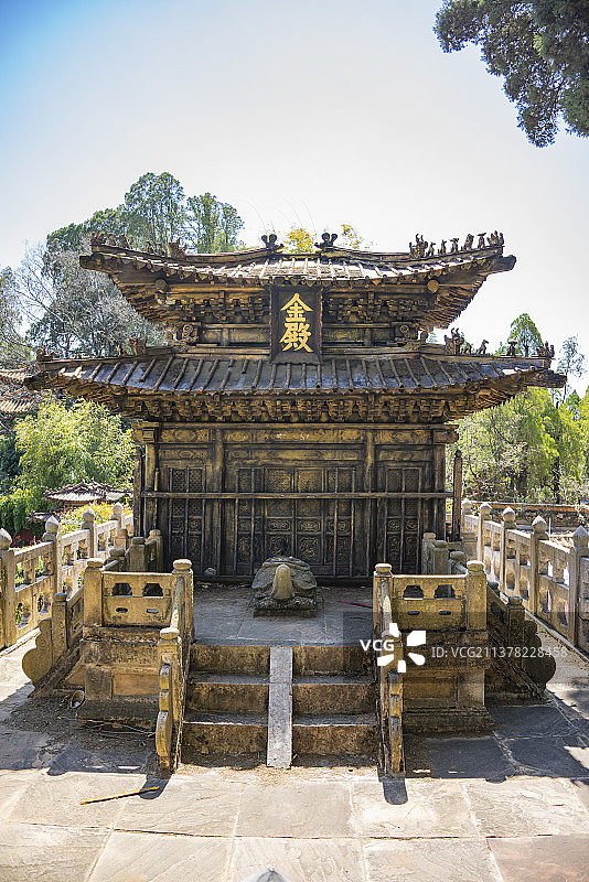 中国云南昆明金殿图片素材