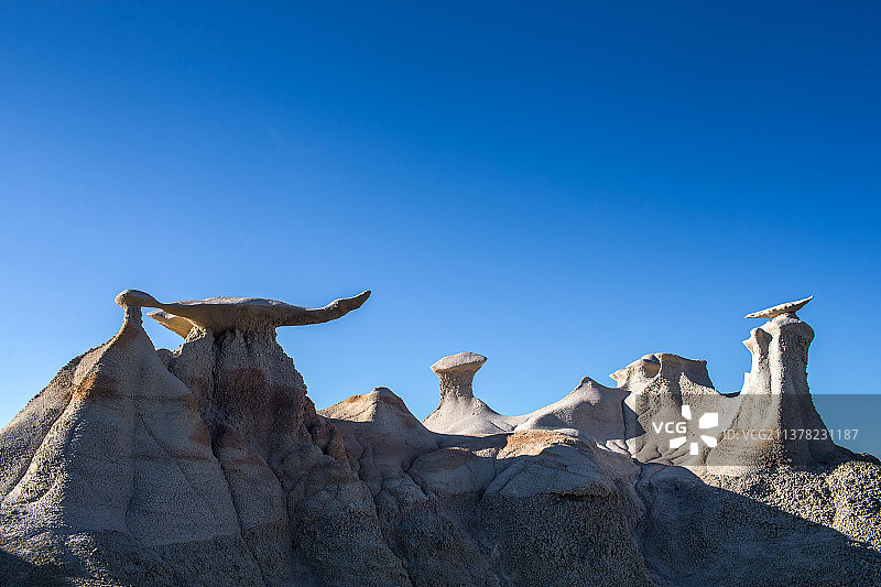 新墨西哥州bisti荒原图片素材