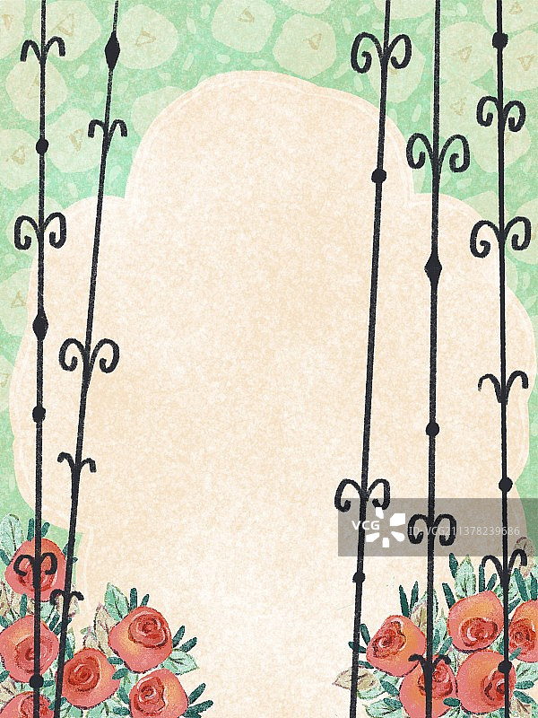 荆棘玫瑰图片素材