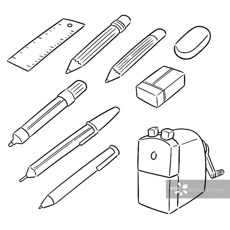 文具套装图片素材