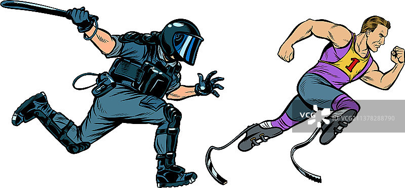 对残疾人的歧视图片素材