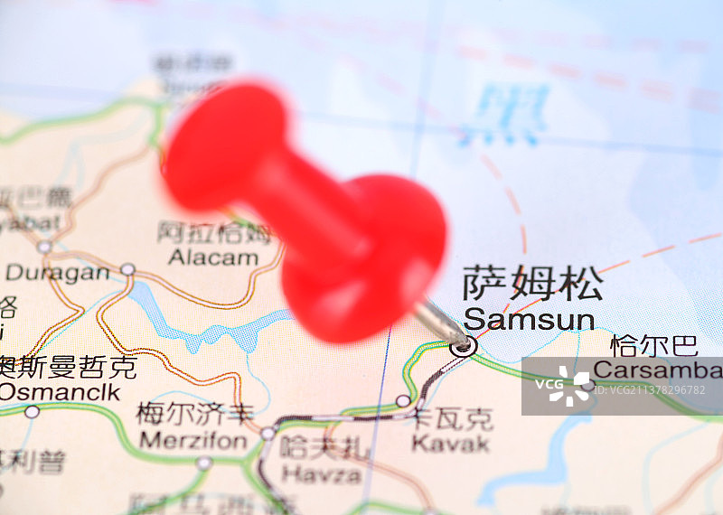 海港城市萨姆松图片素材