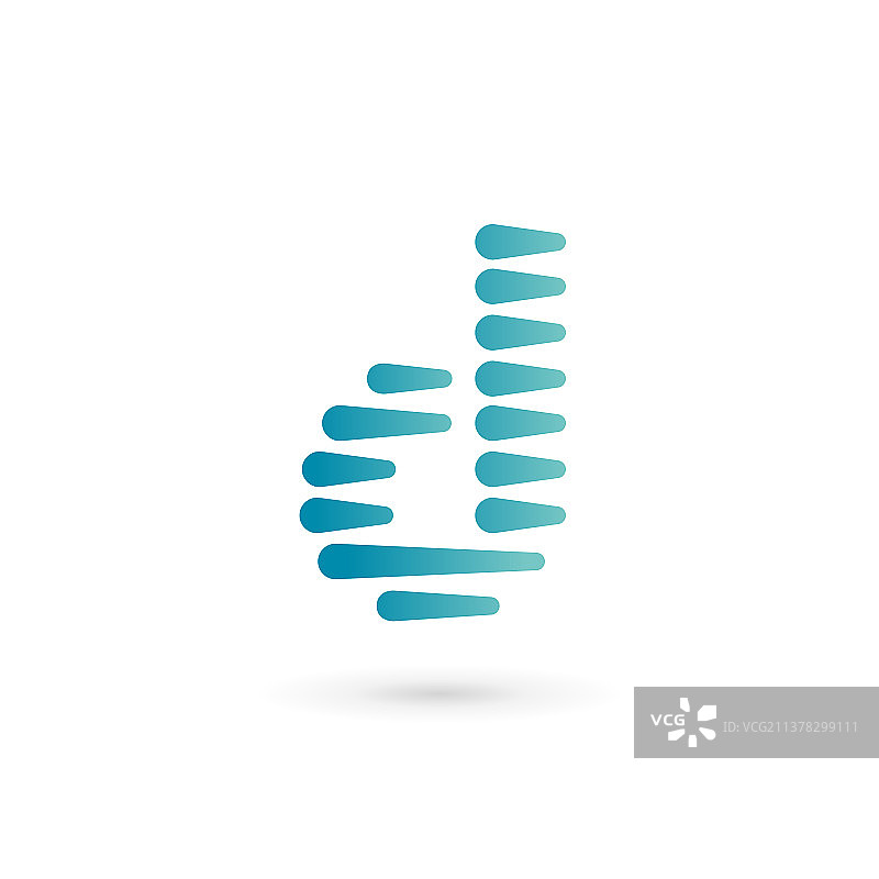 字母D标志图标设计模板元素图片素材