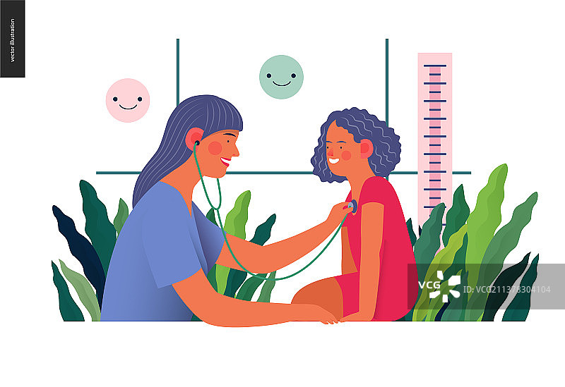 儿科医疗保险图片素材