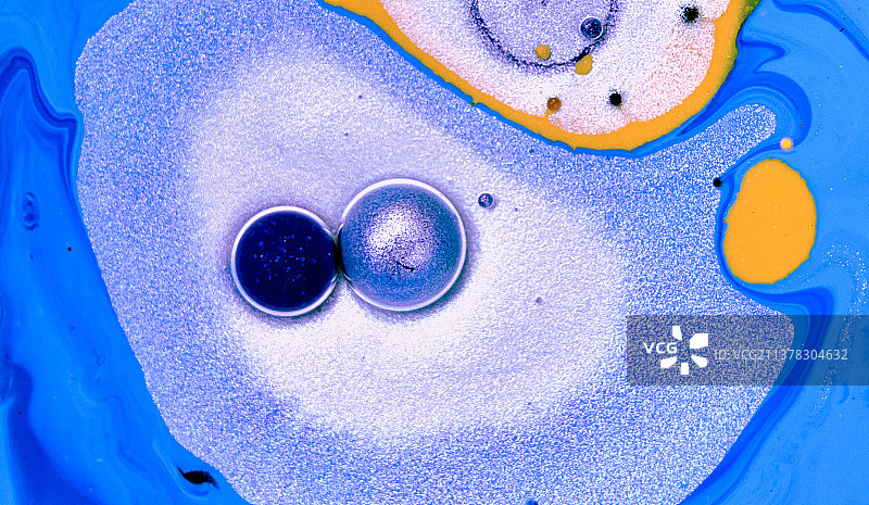 自然抽象流体画 多媒介综合实验艺术图片素材