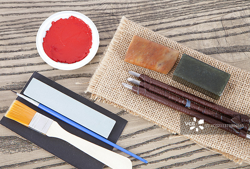 篆刻工具图片素材