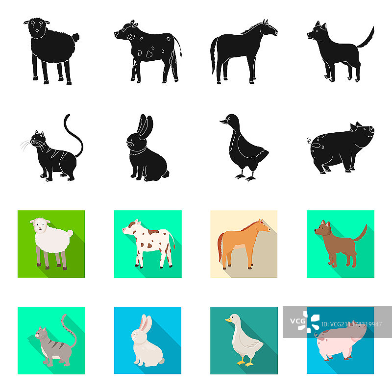 孤立的烘焙和厨房标志组合图片素材