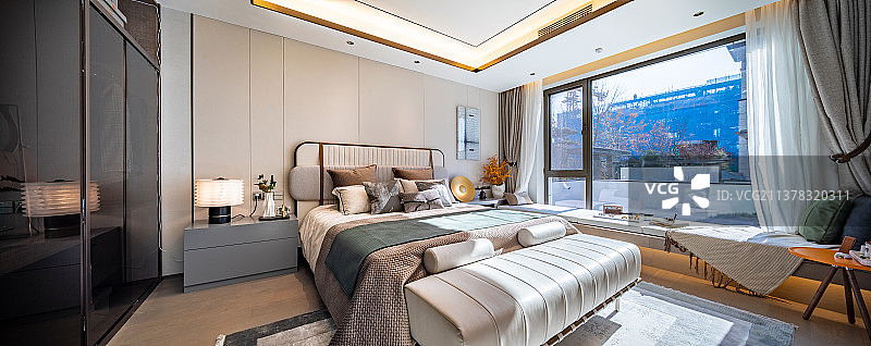 样板间卧室图片素材