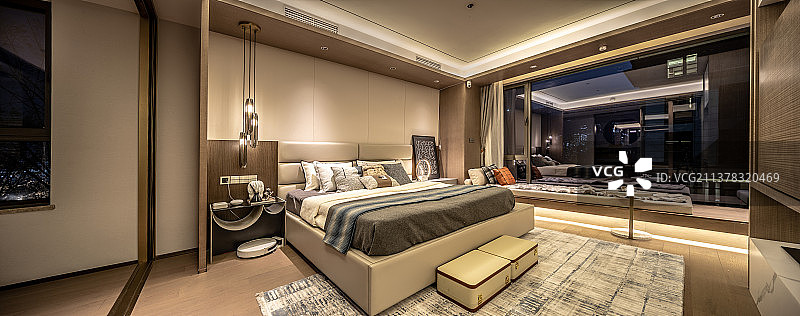 样板间卧室图片素材