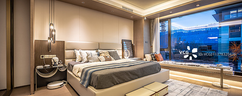 样板间卧室图片素材