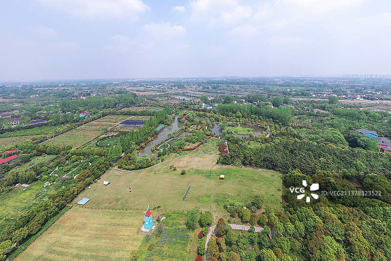 俯瞰仪征润德菲尔庄园图片素材