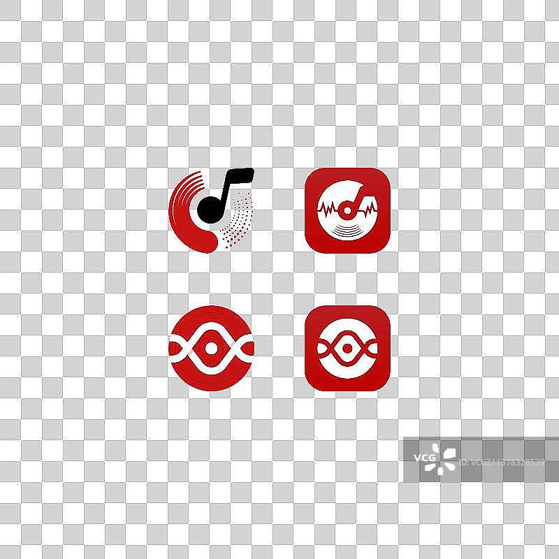 音乐LOGO创意图片素材