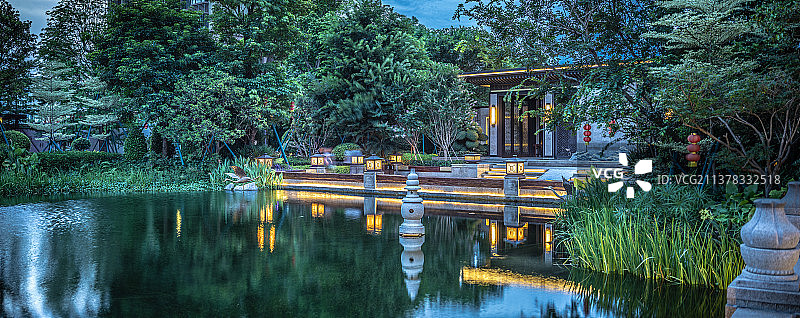 房地产园林景观图片素材