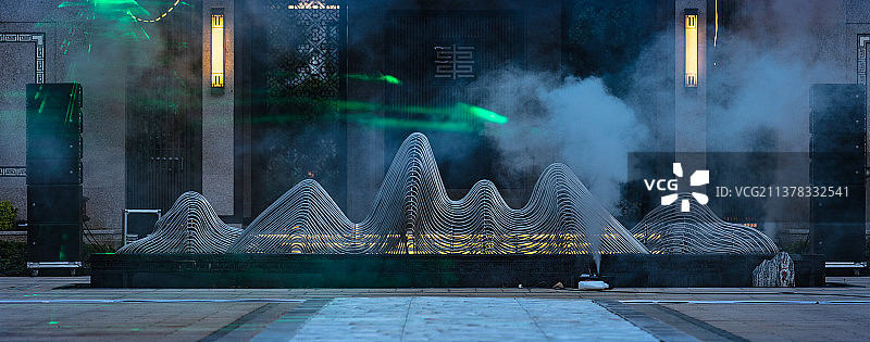 小区大门口豪华建筑图片素材