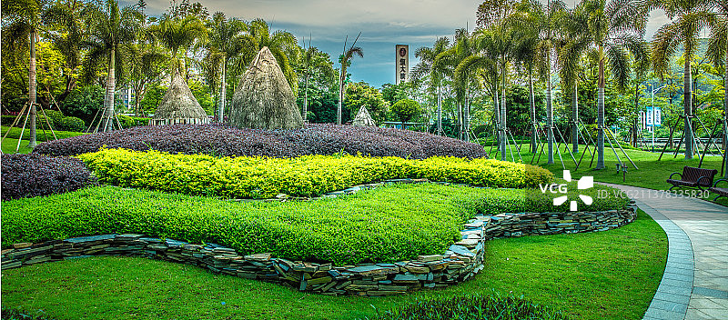 房地产园林景观图片素材