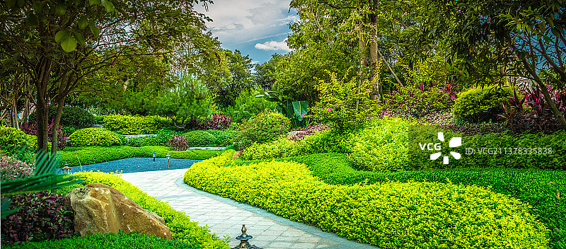 房地产园林景观图片素材