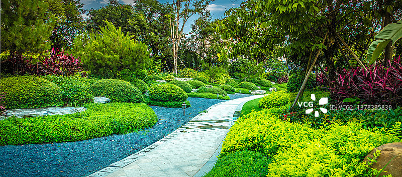 房地产园林景观图片素材