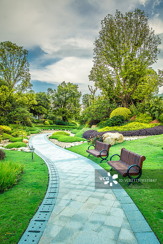 房地产园林景观图片素材