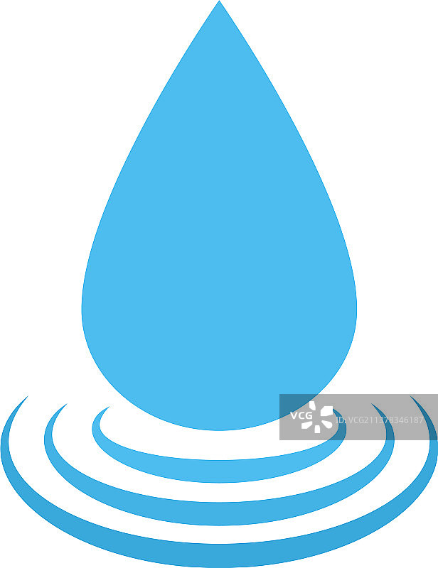 水滴Logo水滴符号图片素材