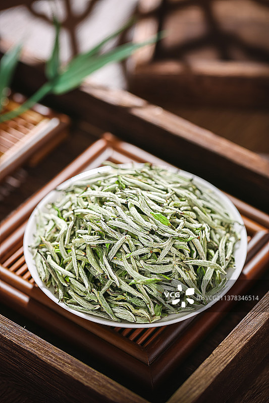 白毫银针茶叶图片素材