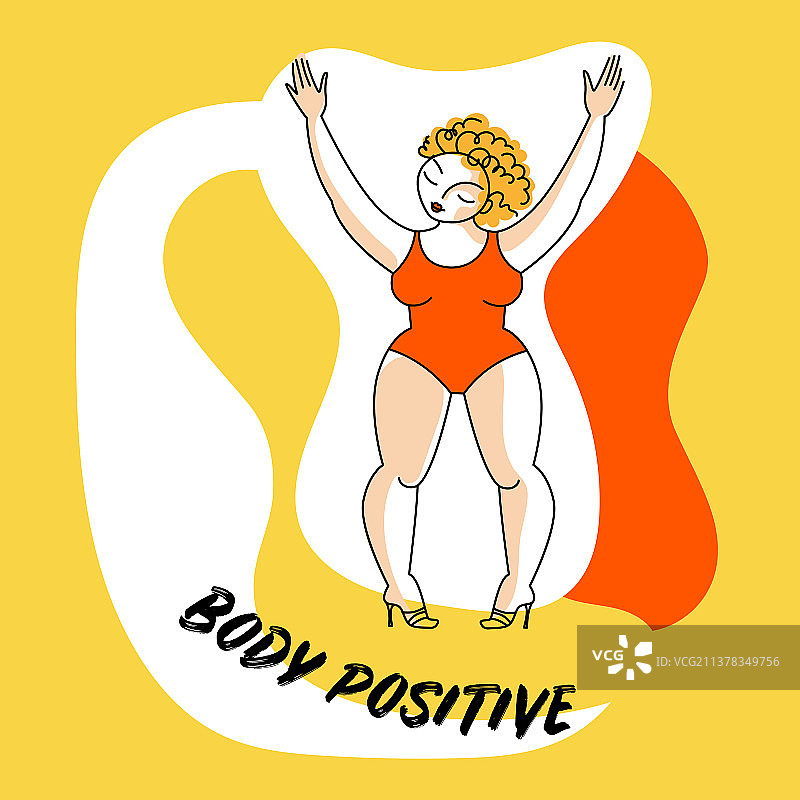 身材积极模板图片素材