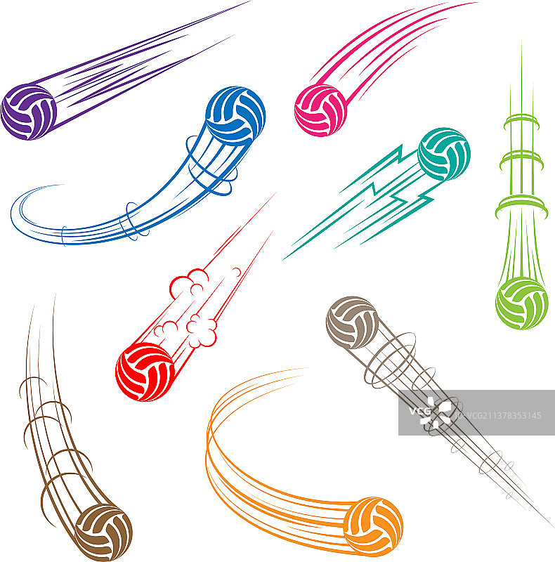 排球运动合集图片素材