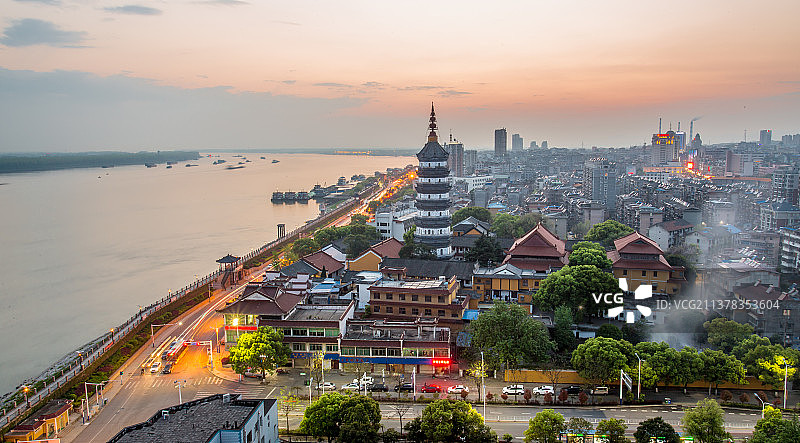 安庆振风塔图片素材