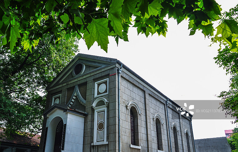 武汉昙华林嘉诺撒仁爱修女会礼拜堂图片素材