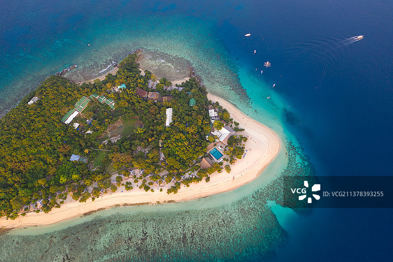 菲律宾科隆岛图片素材
