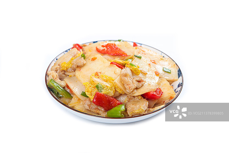 软糯诱人炒饵块图片素材