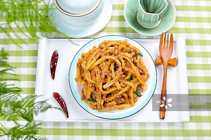 美味诱人炒饵块丝图片素材