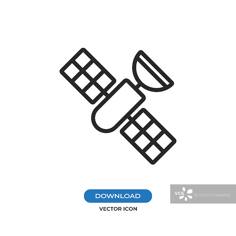 卫星图标图片素材