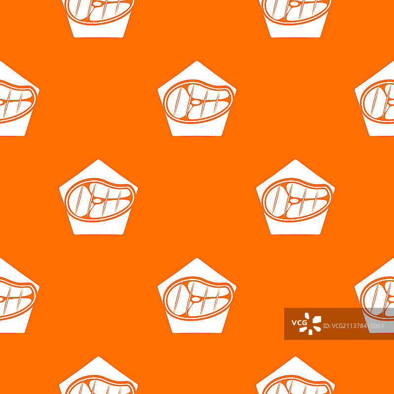 橙色肉类图案图片素材