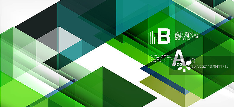 抽象概念三角形图形元素图片素材