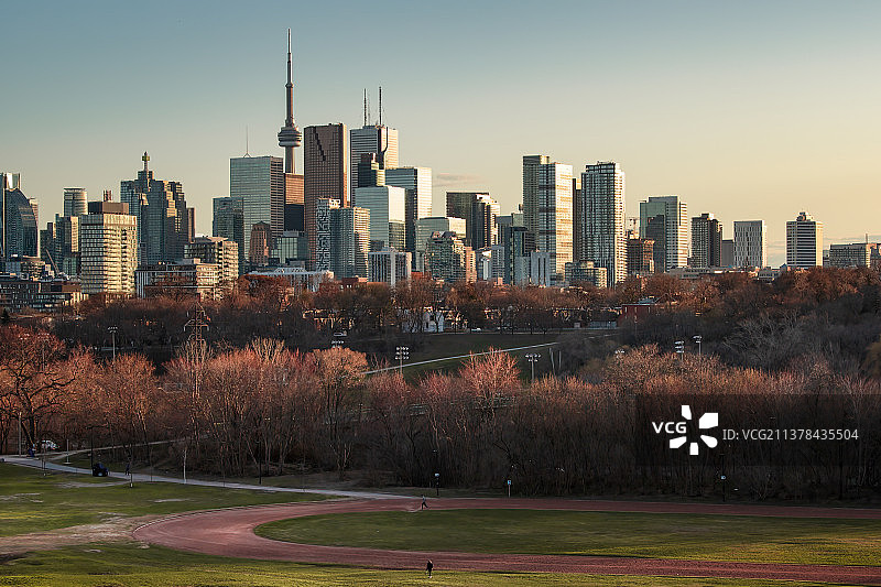 多伦多天际线图片素材