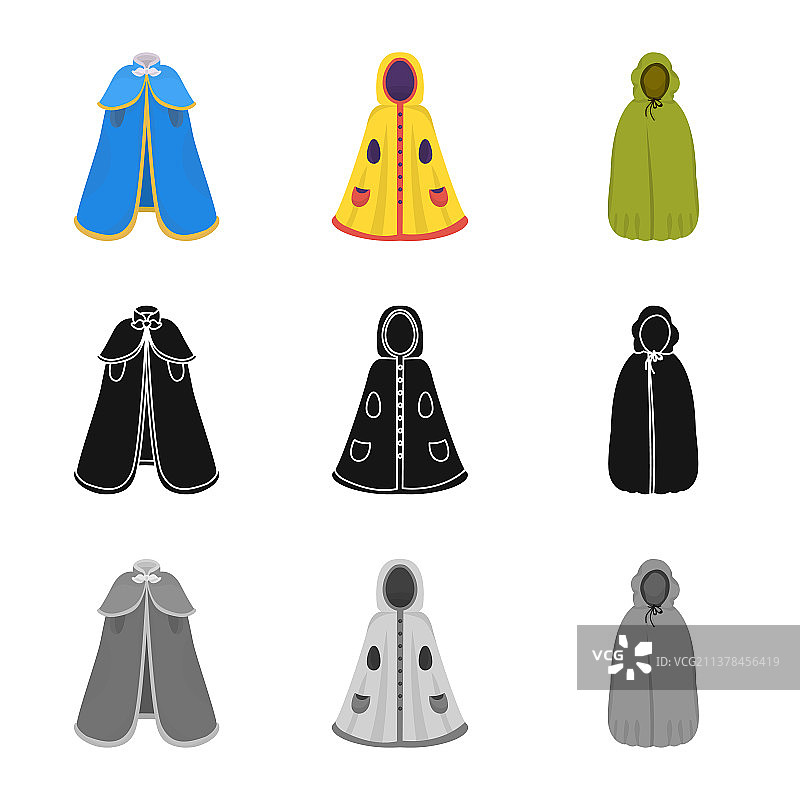 材料和服装logo设计套装图片素材