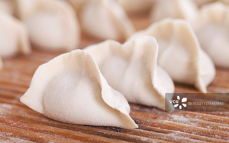 白面饺子图片素材