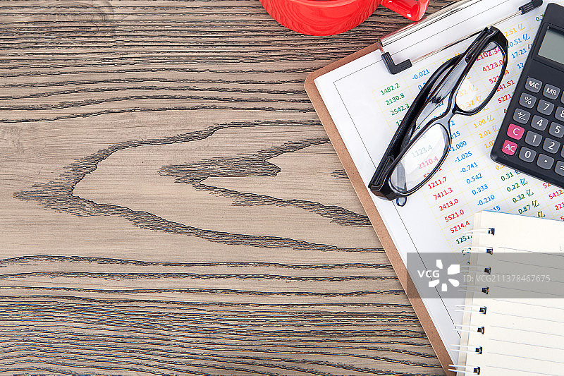 金融办公文件图片素材