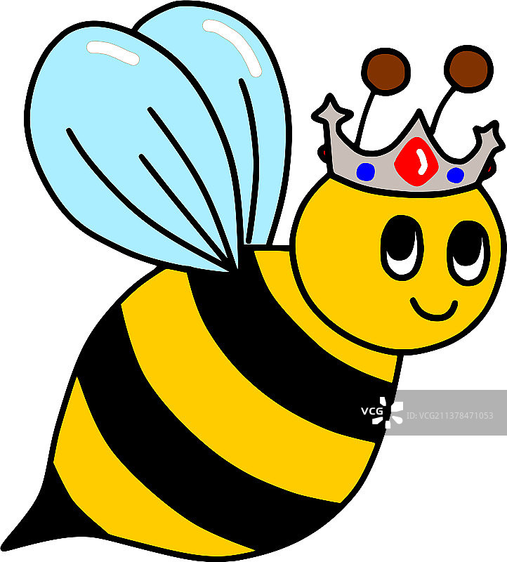 蜂王昆虫蜜蜂图片素材