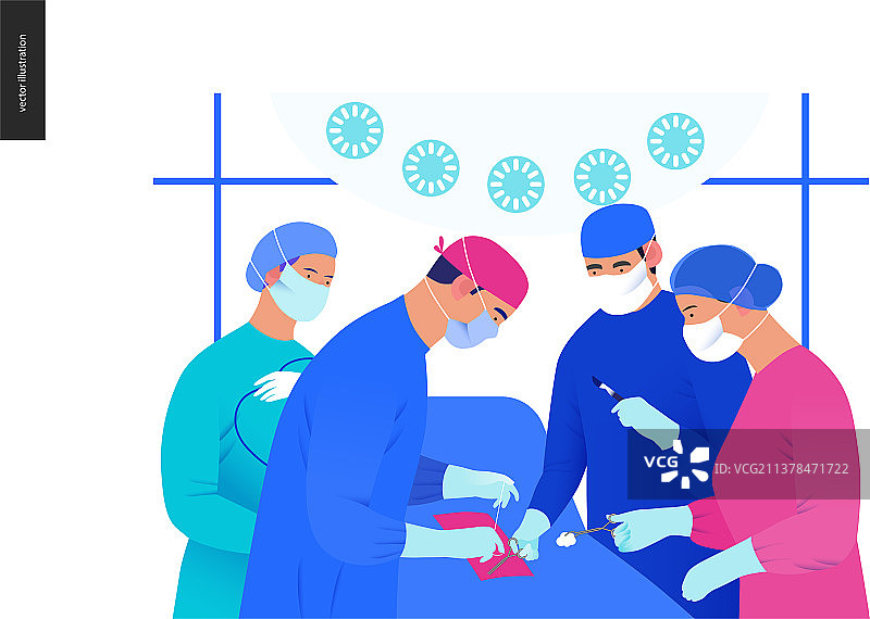 医疗保险模板 - 外科手术图片素材