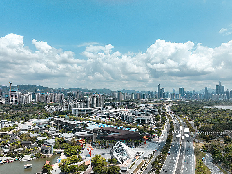 深圳滨海大道图片素材