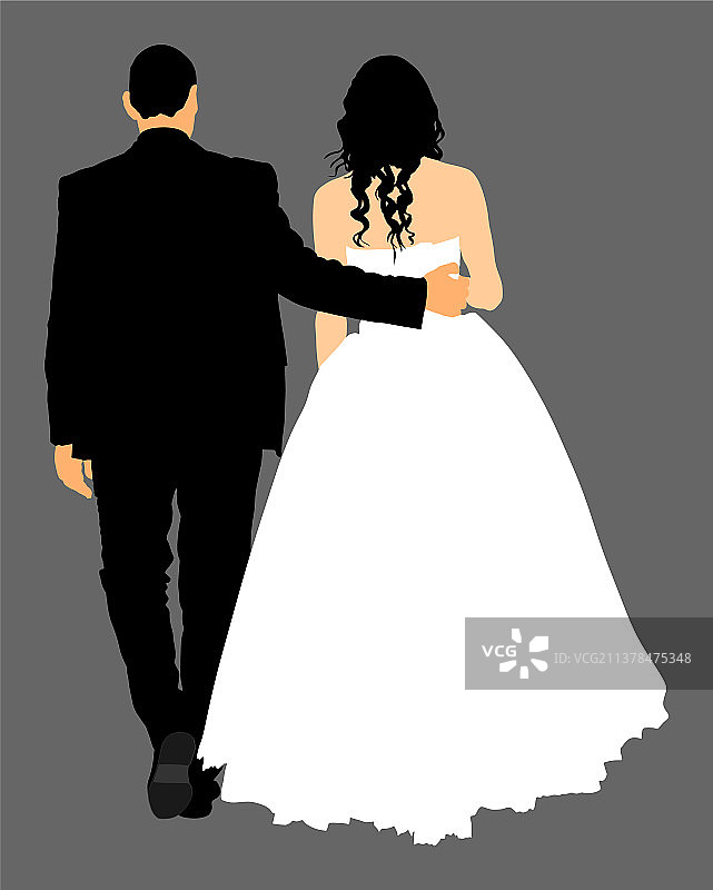 新郎新娘婚礼日图片素材