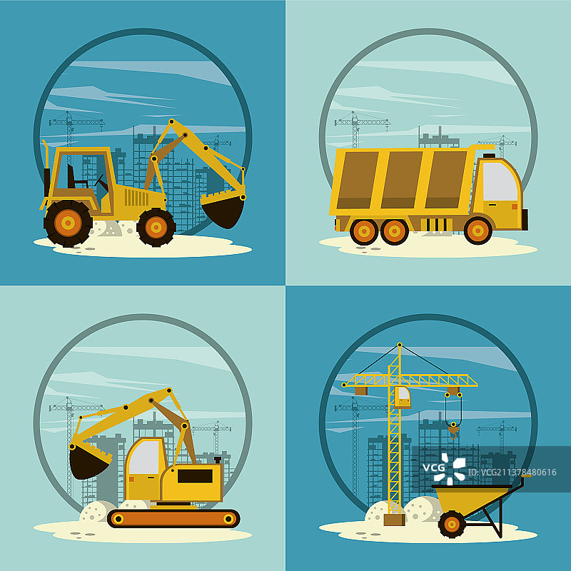 施工中图标图片素材