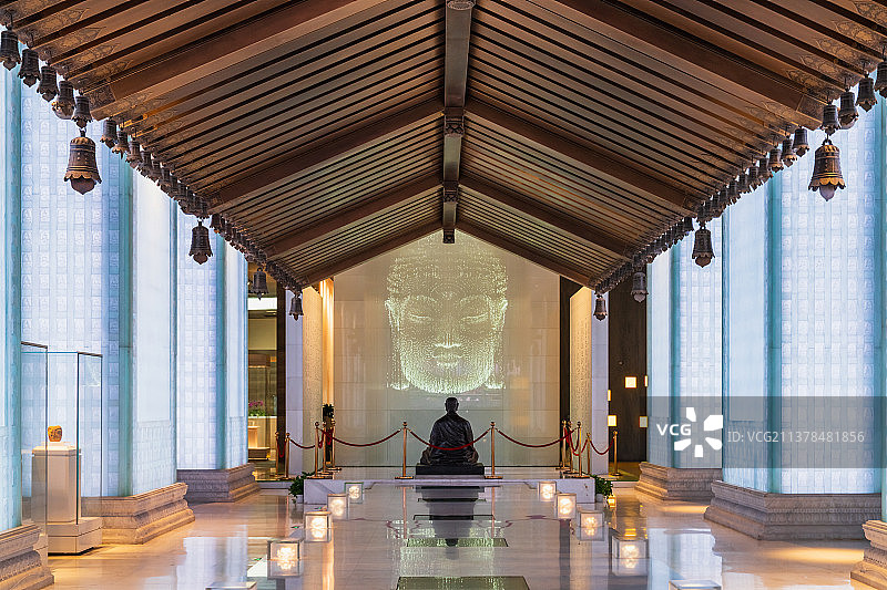 南京大报恩寺遗址内景图片素材