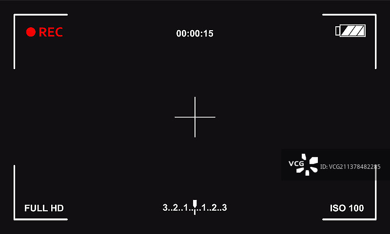 数码相机取景器录像屏幕图片素材