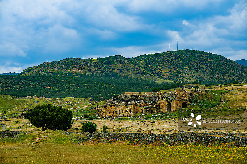 土耳其代尼兹利希拉波利斯古希腊遗址图片素材