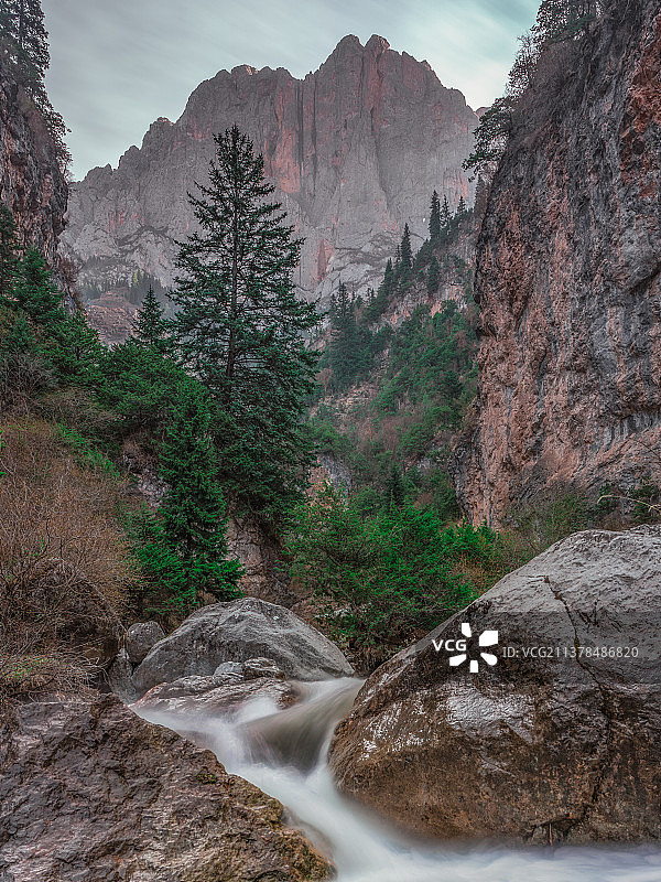 高山流水图片素材