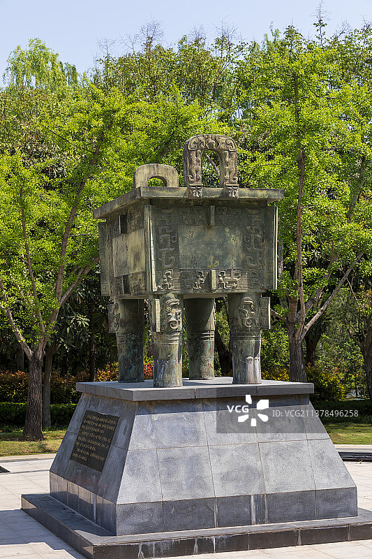 河南省郑州市绿博园：安阳园图片素材