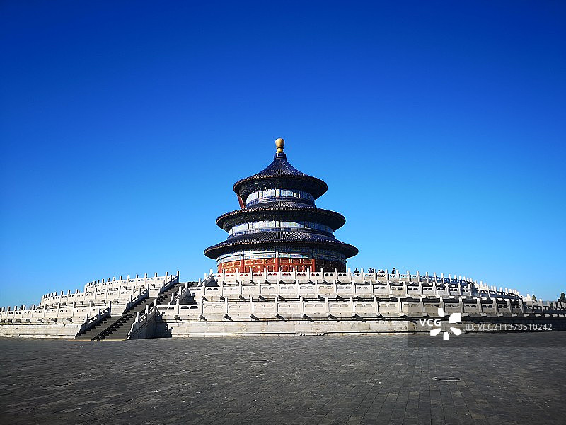 祈年殿图片素材